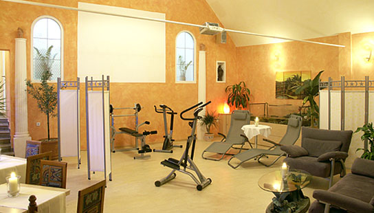 Der Wellness-Bereich Toskana im Hotel Gasthof Zur Krone in Beerfelden